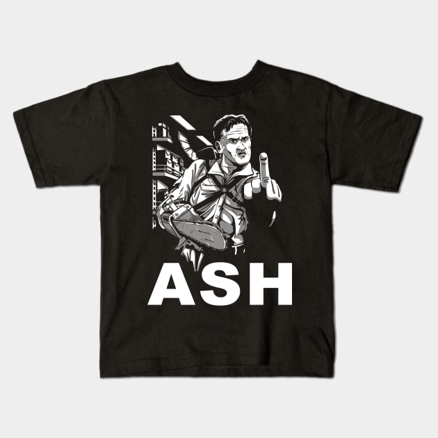 Johnny Ash Kids T-Shirt by Getsousa